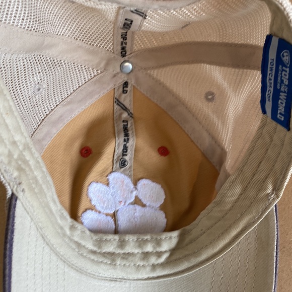 Top of the World Headwear Clemson Hat. Adjustable. - Picture 9 of 10